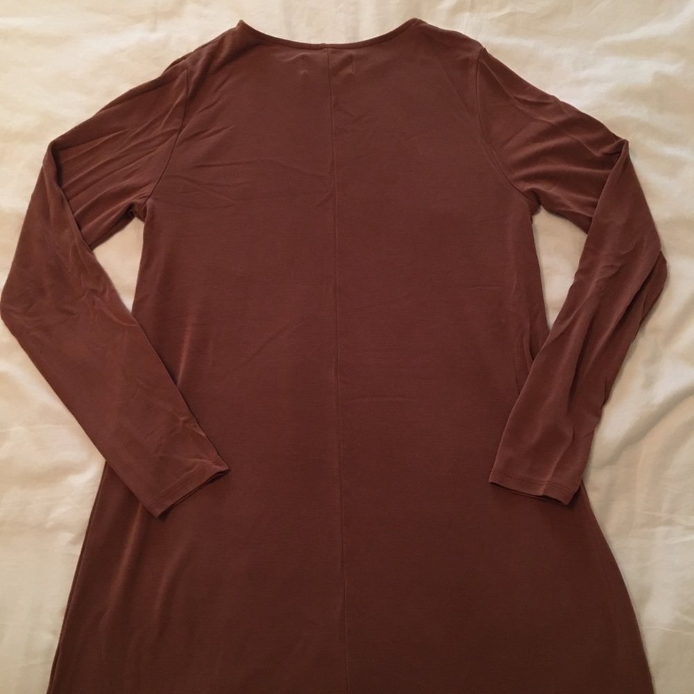 abercrombie & fitch rust colored dress - Picture 3 of 6